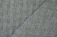 Albstoffe Woven Knitty hellgrau