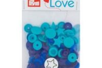 Prym Color Snaps 12,4mm 30Stk Sterne blau