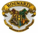Harry Potter Aufnäher Hogwards Wappen