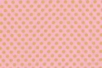C. Pauli Popeline mittelgroße Punkte candy pink/ golden apricot