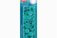 Prym Color Snaps Nähfrei Druckknöpfe 12,4mm türkis