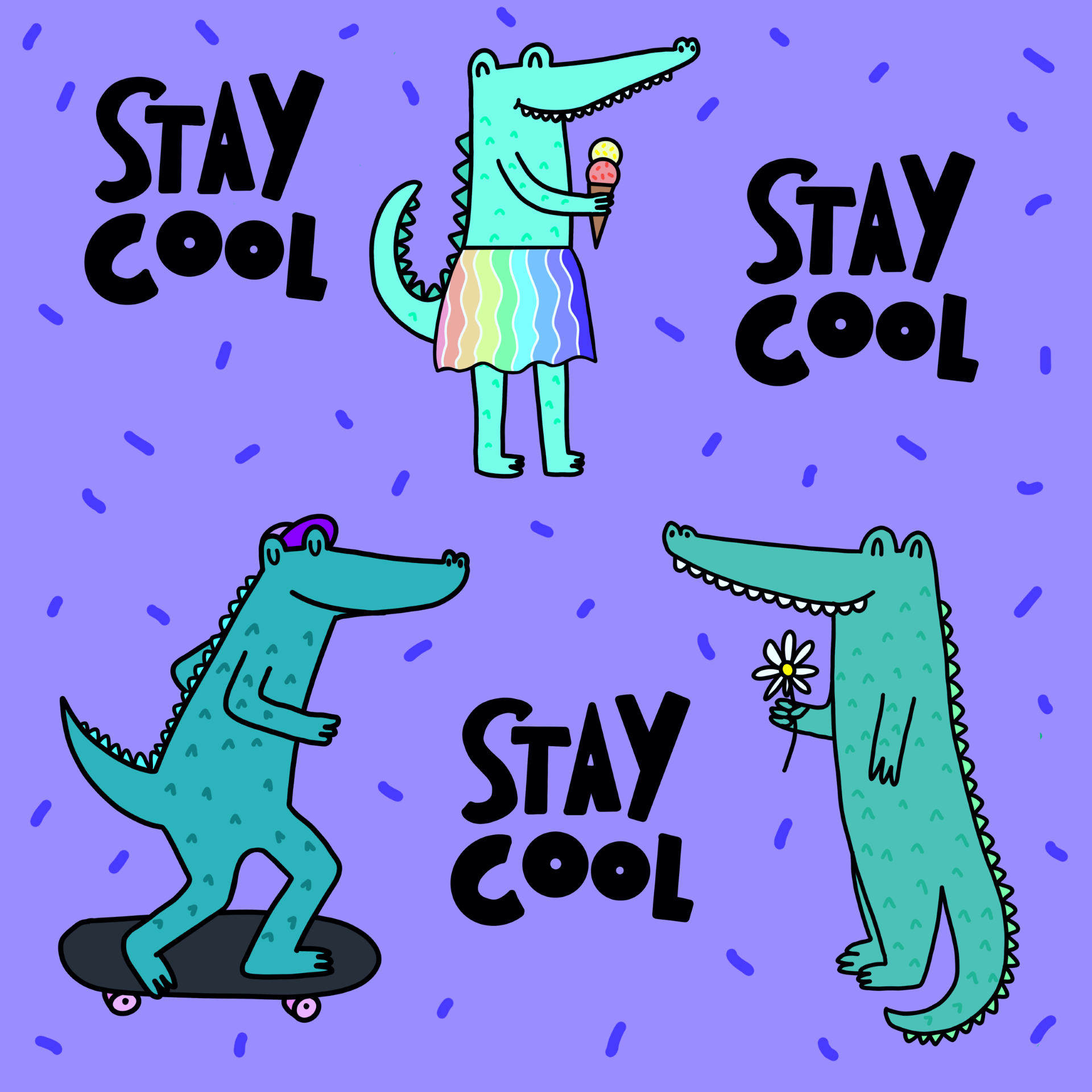 Miss Alexis EP Krokoroko lila