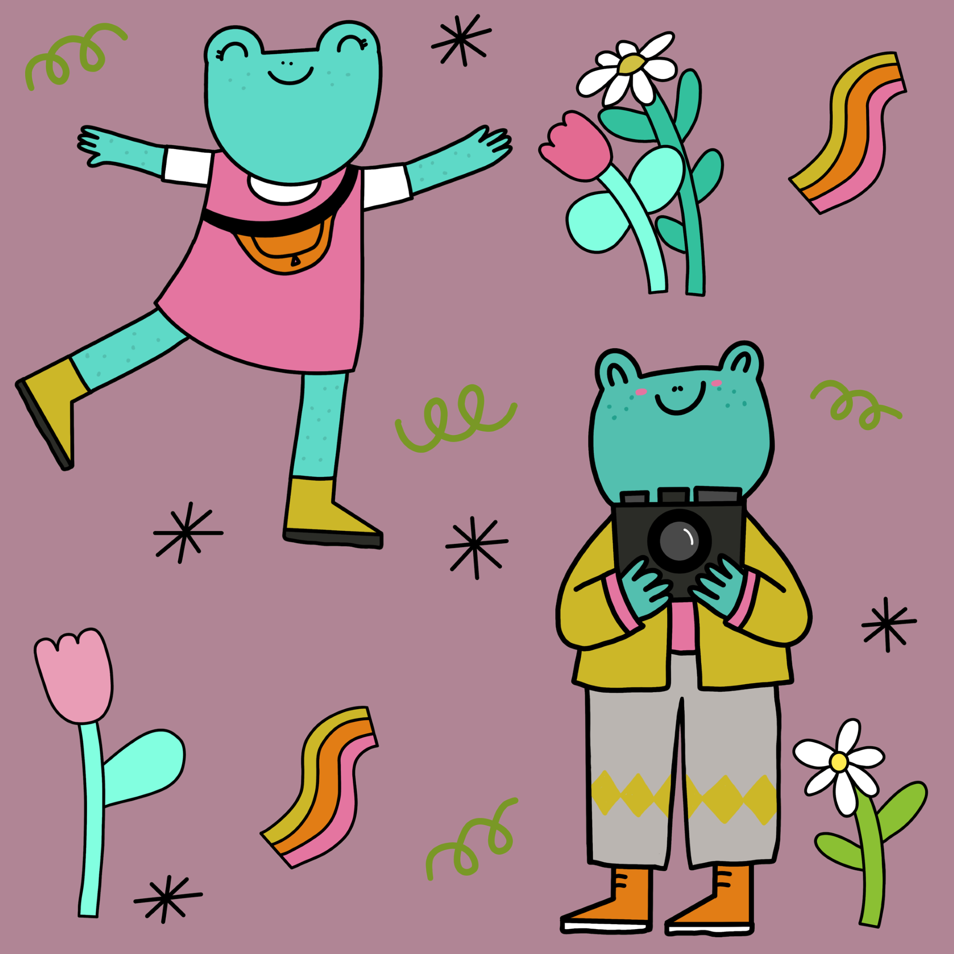 Miss Alexis EP Froschies mauve