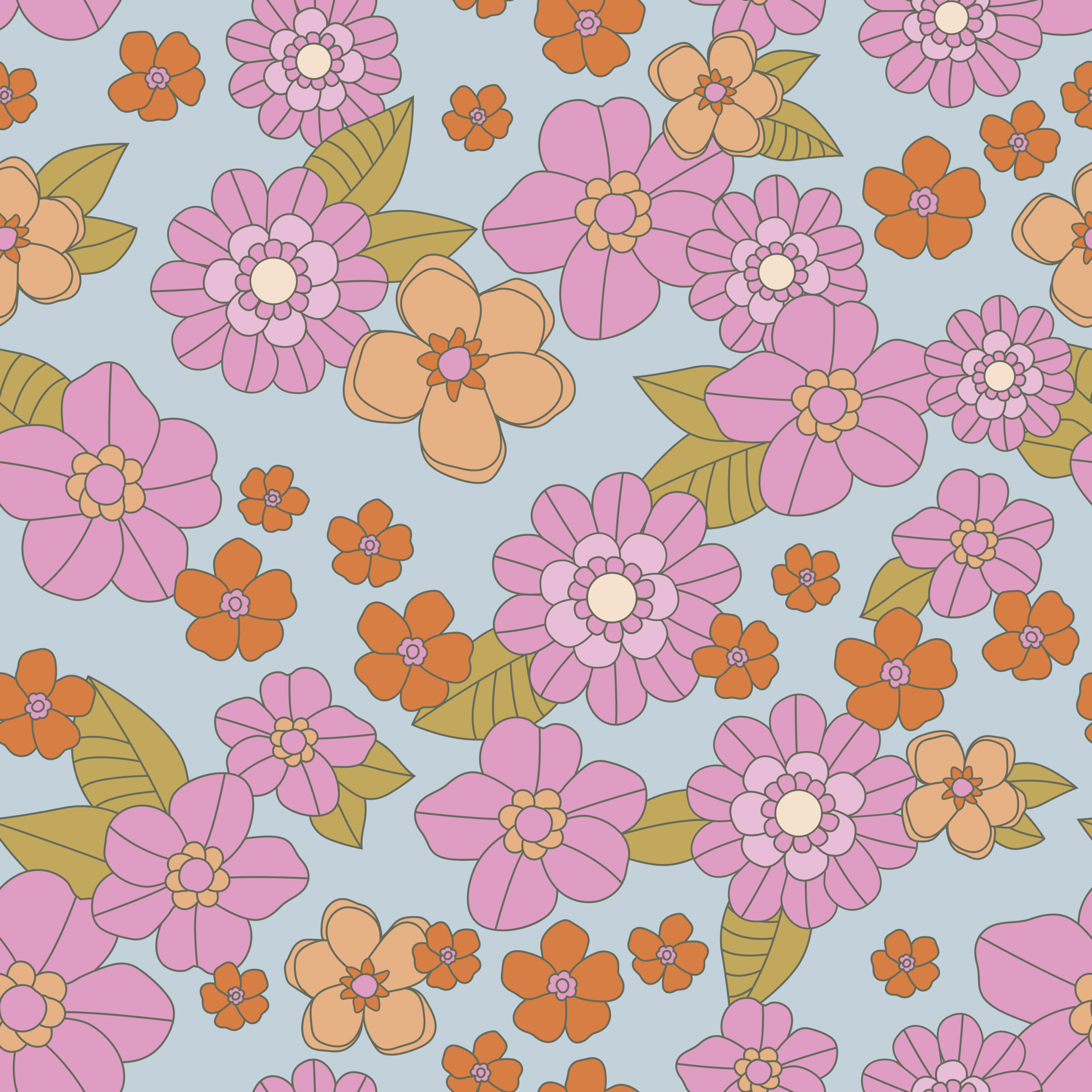 Miss Alexis EP The Flowers blue
